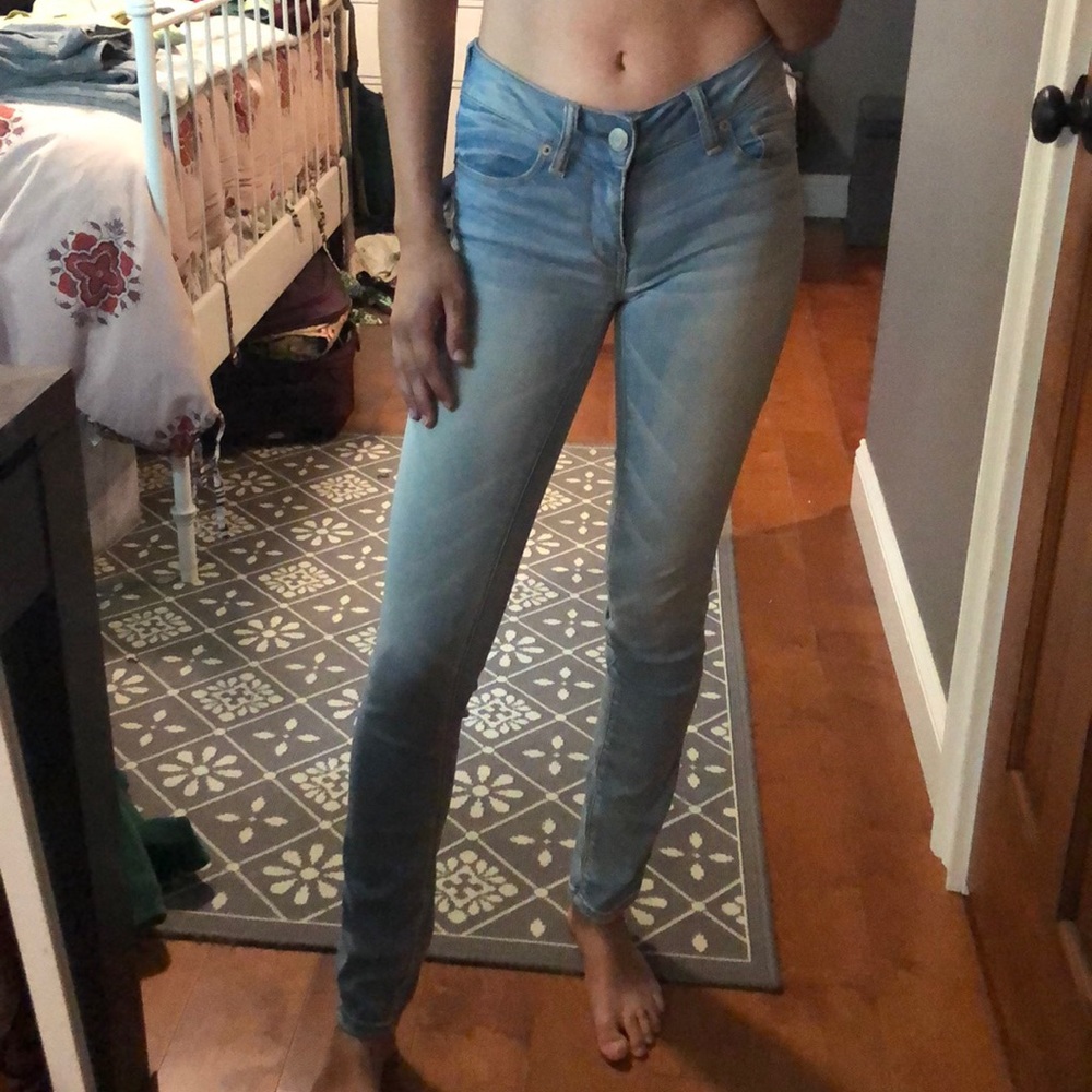 Skinny super super stretch American eagle size 00